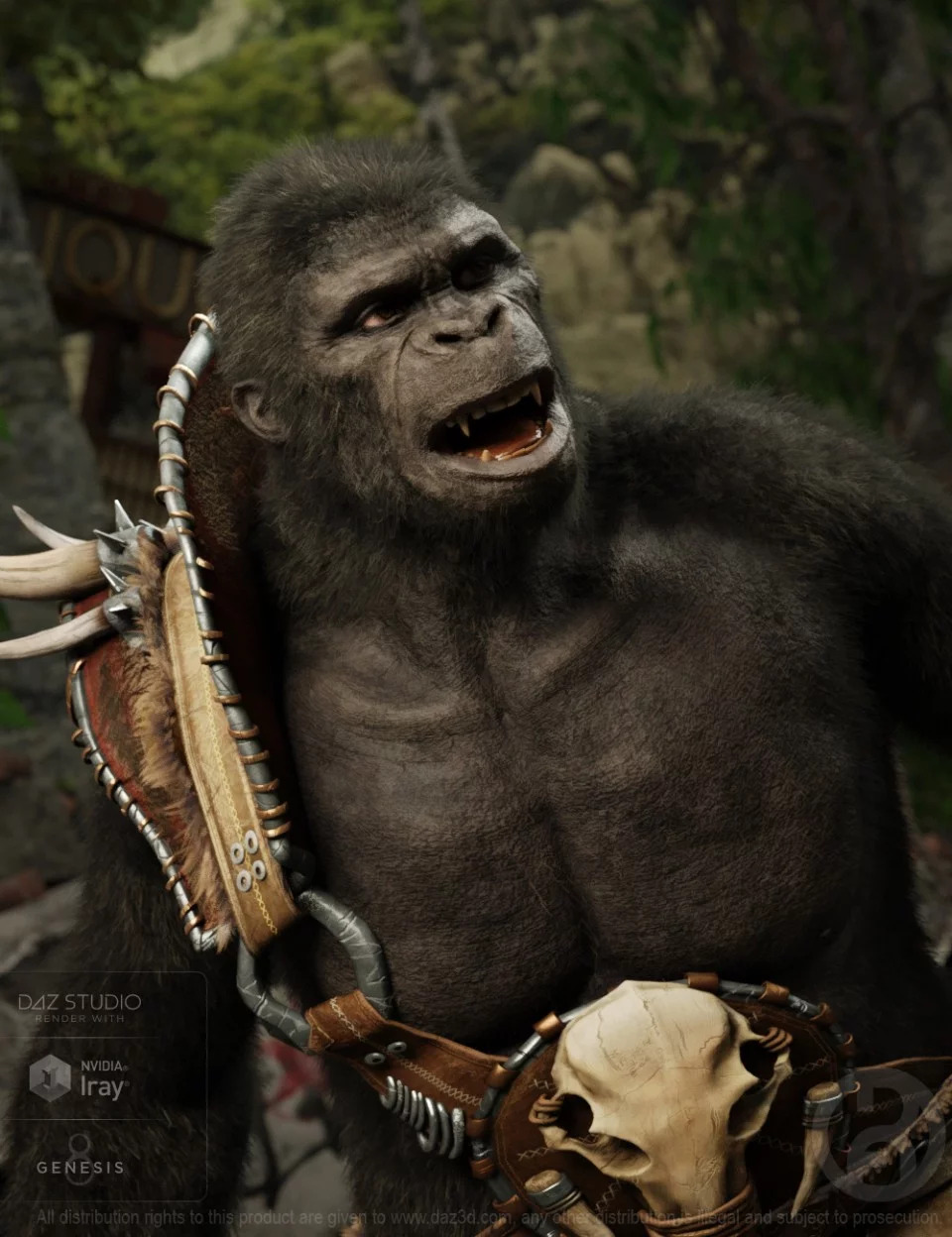 ape-world-gorilla-for-genesis-8-male