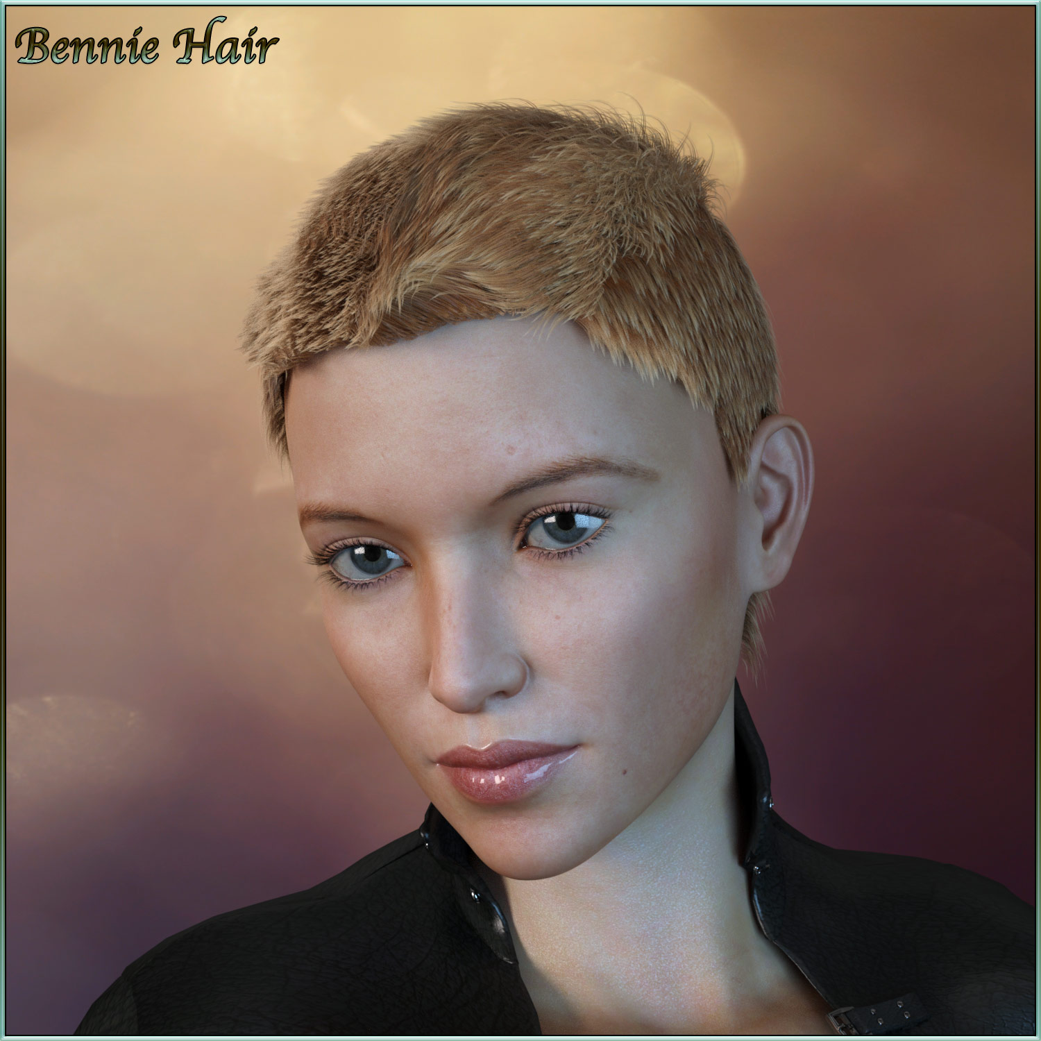 bennie-hair-for-g3/g8-daz