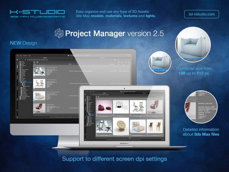3d-kstudio-project-manager-296.33-for-3ds-max-2013-to-2020-win