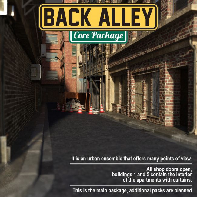 back-alley-core-package-for-ds-iray