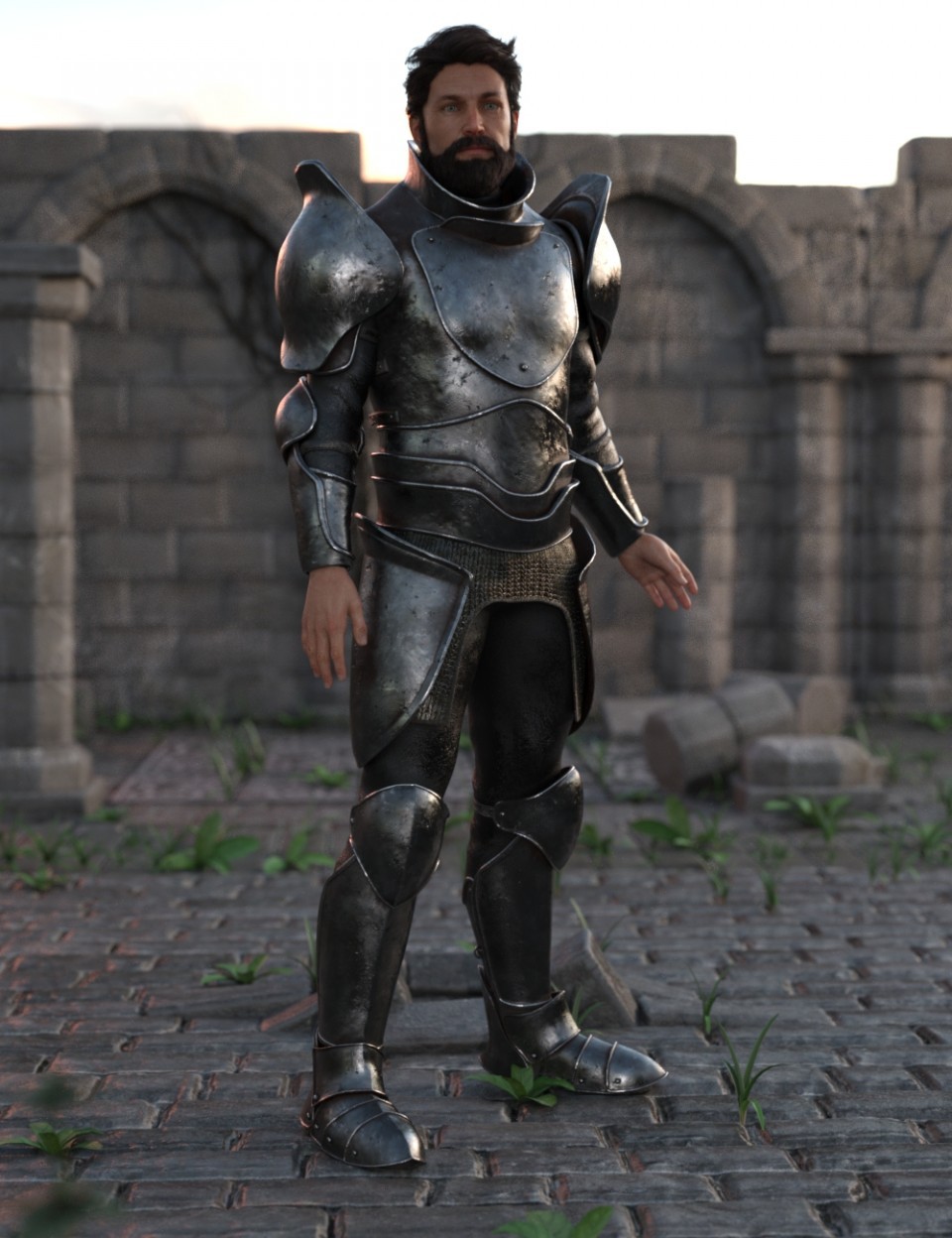 battleworn-armor-for-genesis-8-male