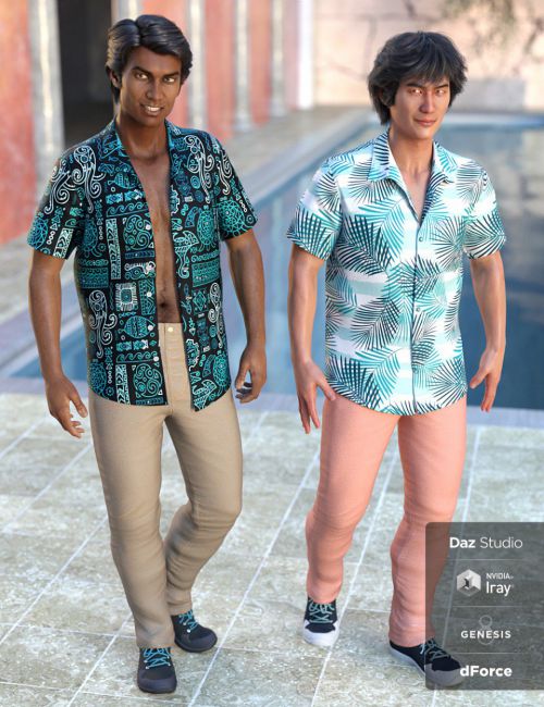 dforce-party-oahu-outfit-textures