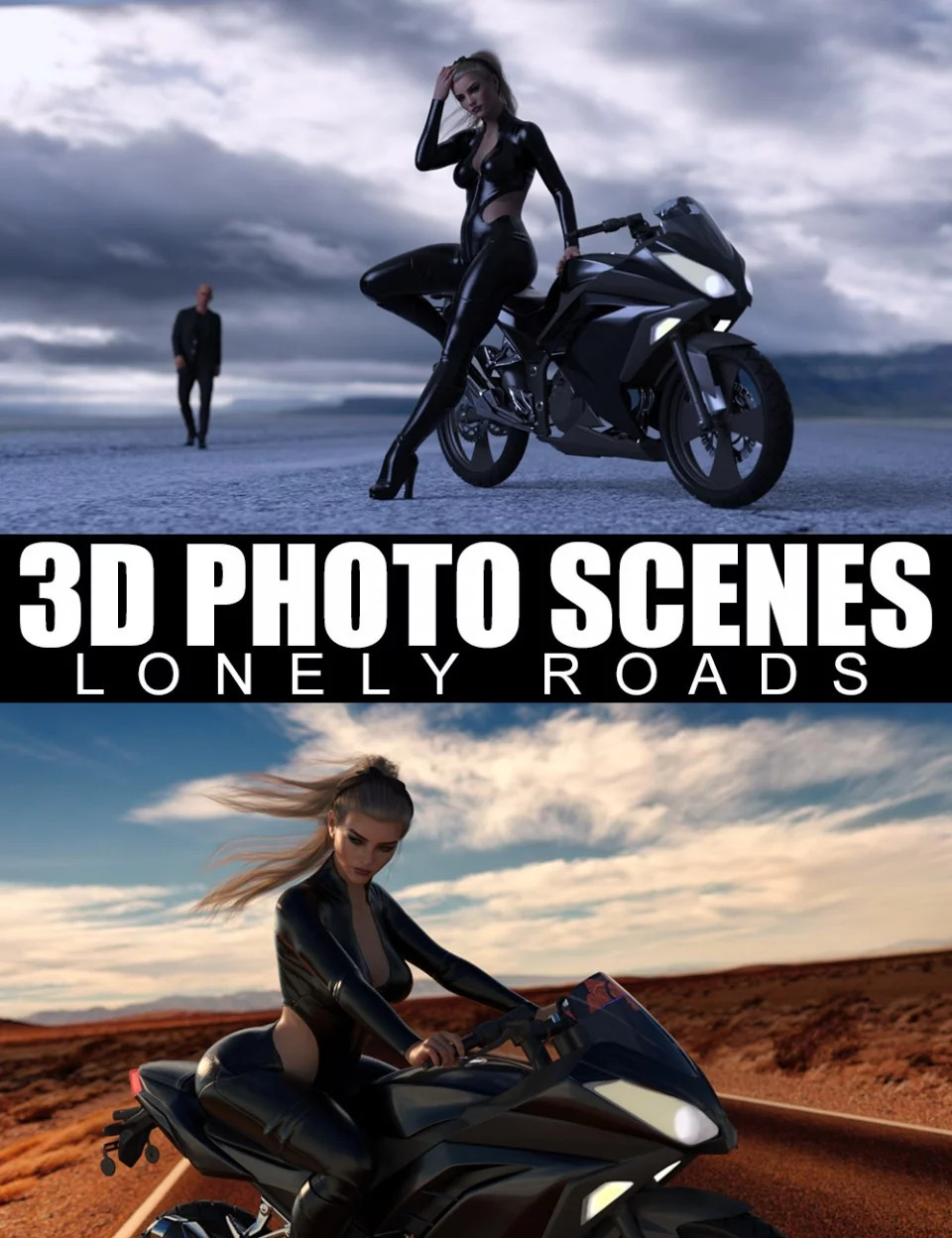 3d-photo-scenes-–-lonely-roads