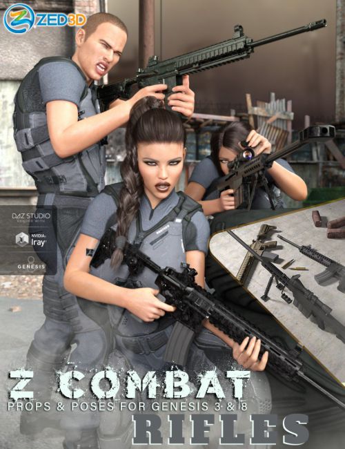 z-combat-rifles-and-poses-for-genesis-3-and-8