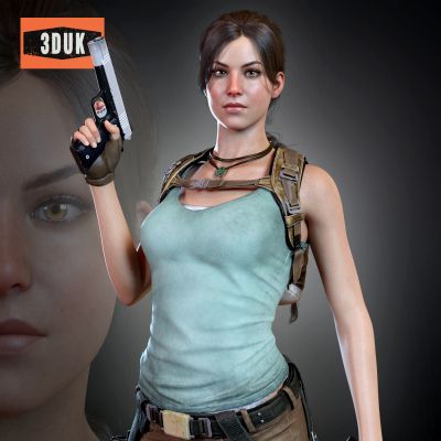 Lara Croft COD MW2 For G8F – 3DLOAD 😍😍