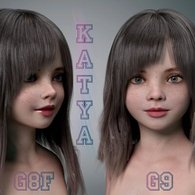 Katya for G8 and G9 – 3DLOAD 😍😍